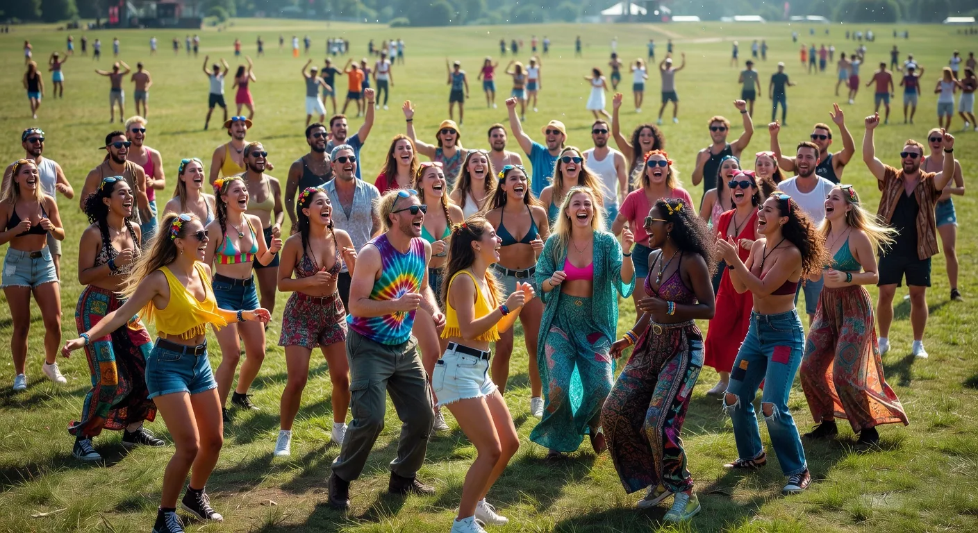 Dancing Crowd